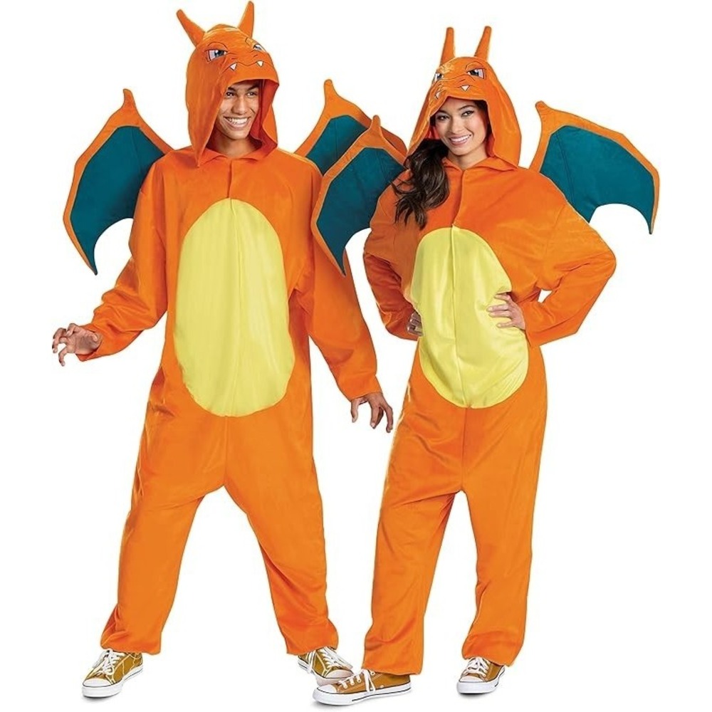 NEW Pokémon Charizard Costume for Adults Size XXL (50-52) Halloween Dress Up